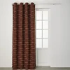 Rideau KISO coloris roux 140 x 260 cm - 4MURS
