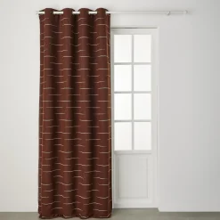 Rideau KISO coloris roux 140 x 260 cm - 4MURS