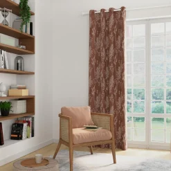 Rideau LAGURA coloris cognac 140 x 260 cm - 4MURS