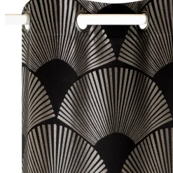 Rideau LALIK coloris noir 140 x 260 cm - 4MURS
