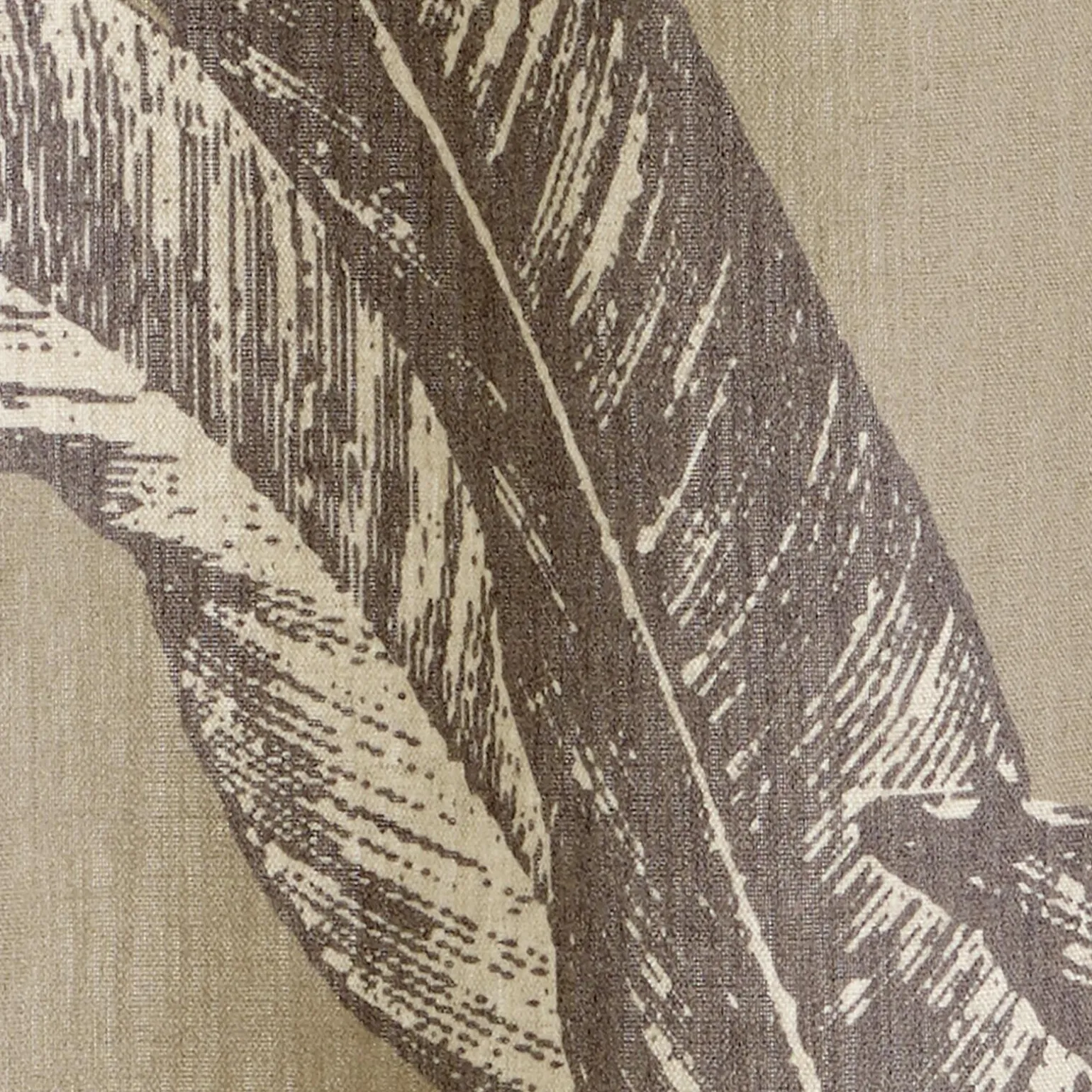Rideau Lin CYCAS coloris sisal 140 x 260 cm - 4MURS
