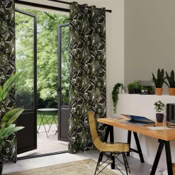 Rideau MADAGASCAR coloris amande 140 x 260 cm - 4MURS