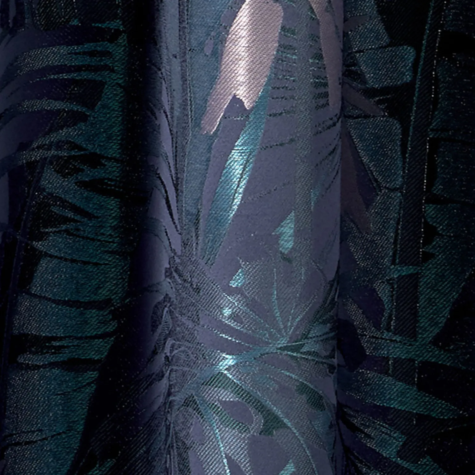 Rideau MANAUS coloris bleu nuit 140 x 260 cm - 4MURS