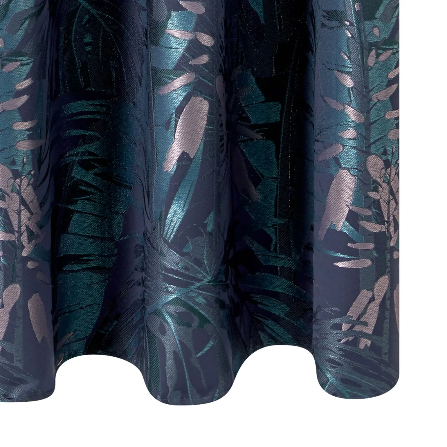 Rideau MANAUS coloris bleu nuit 140 x 260 cm - 4MURS