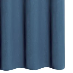 Rideau MARENGA coloris bleu indigo 140 x 260 cm - 4MURS