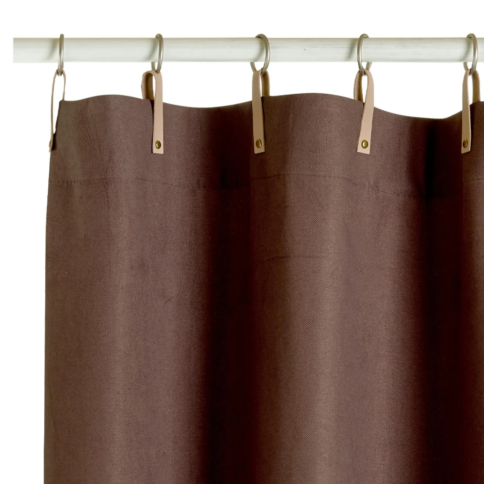 Rideau MOODY coloris brun 140 x 260 cm - 4MURS