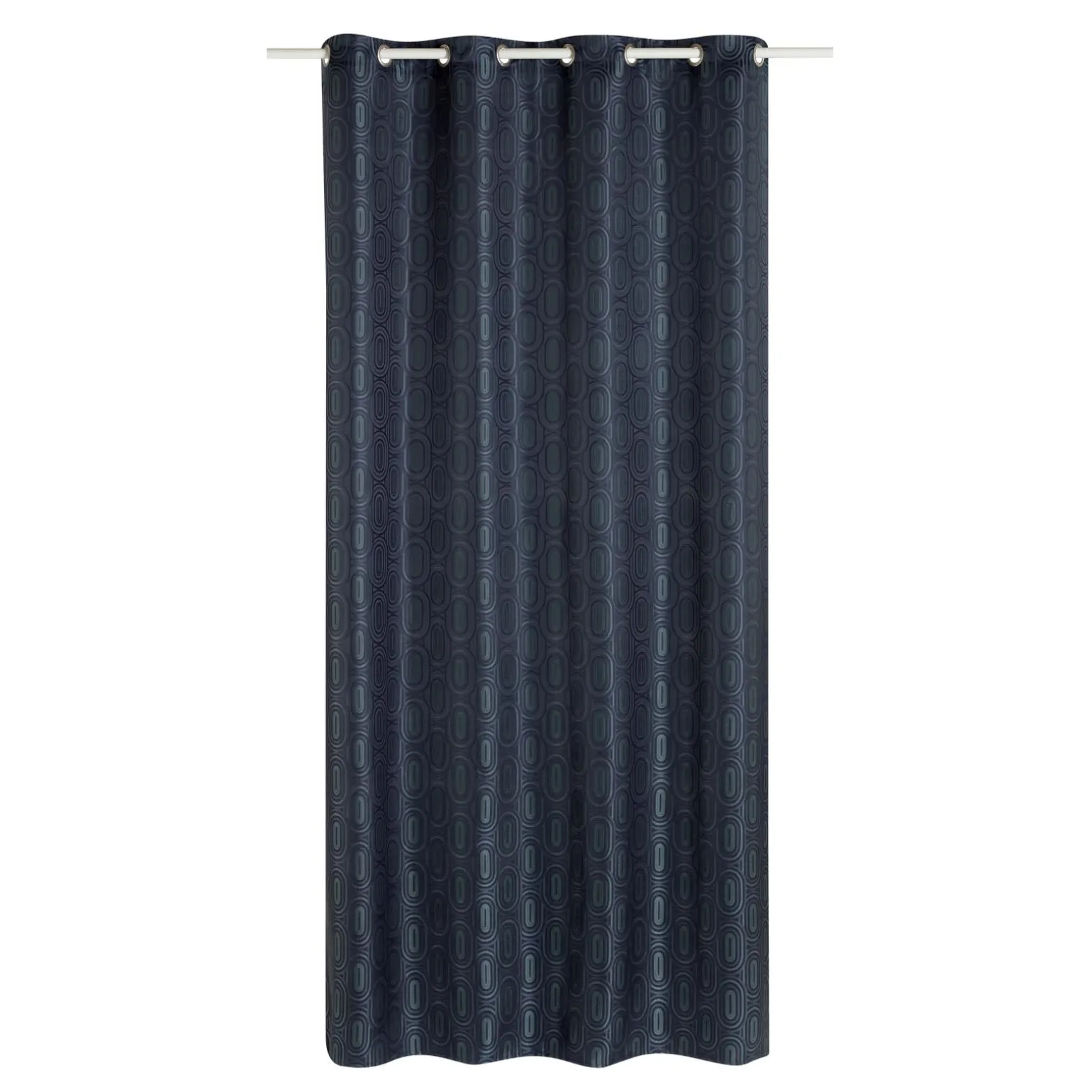 Rideau NAJDA coloris bleu nuit 140 x 260 cm - 4MURS