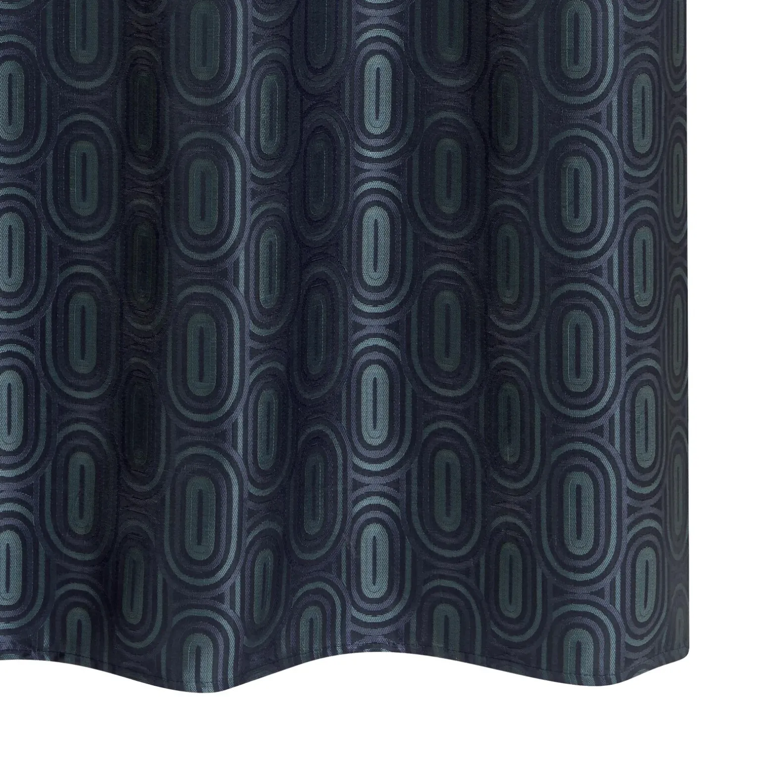 Rideau NAJDA coloris bleu nuit 140 x 260 cm - 4MURS