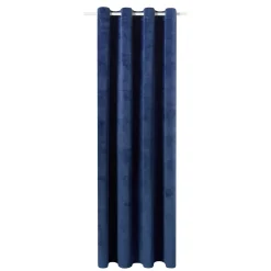Rideau NEGRESCO coloris bleu outremer 140 x 260 cm - 4MURS
