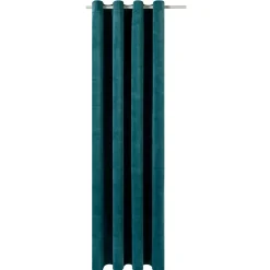 Rideau NEGRESCO coloris bleu paon 140 x 260 cm - 4MURS