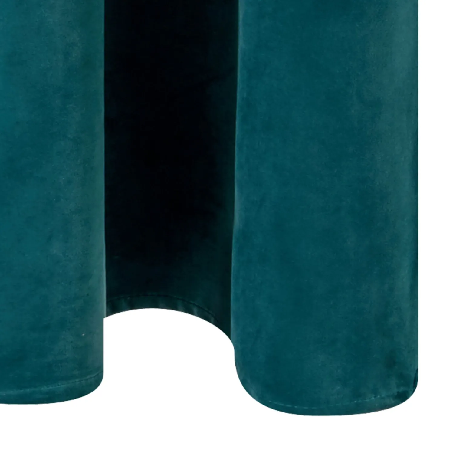 Rideau NEGRESCO coloris bleu paon 140 x 260 cm - 4MURS