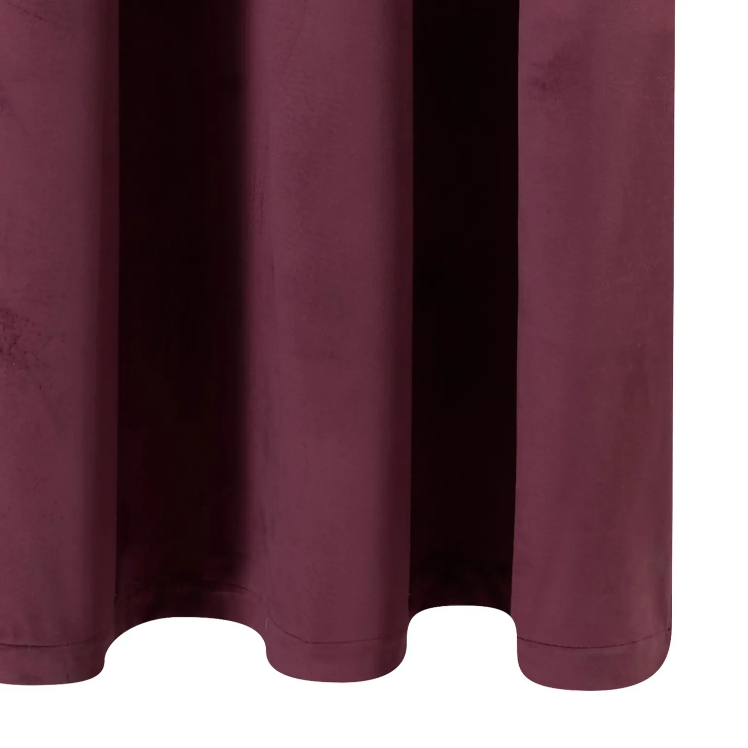Rideau NEGRESCO coloris lie de vin 140 x 260 cm - 4MURS