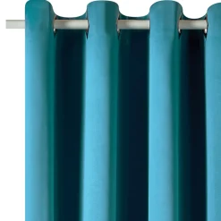 Rideau occultant MARVIN coloris pétrole 140 x 250 cm - 4MURS