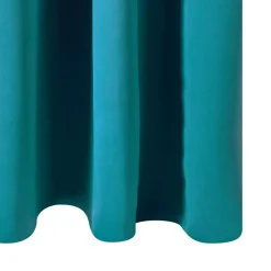 Rideau occultant MARVIN coloris pétrole 140 x 250 cm - 4MURS