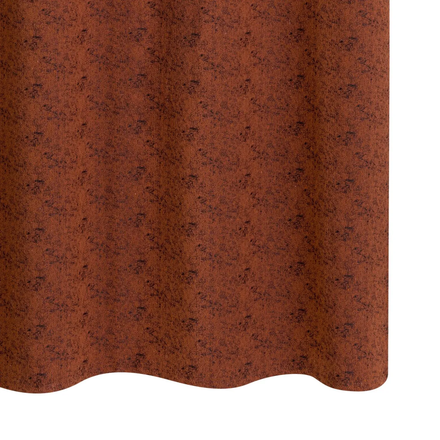 Rideau OSSIDO coloris brique 140 x 260 cm - 4MURS