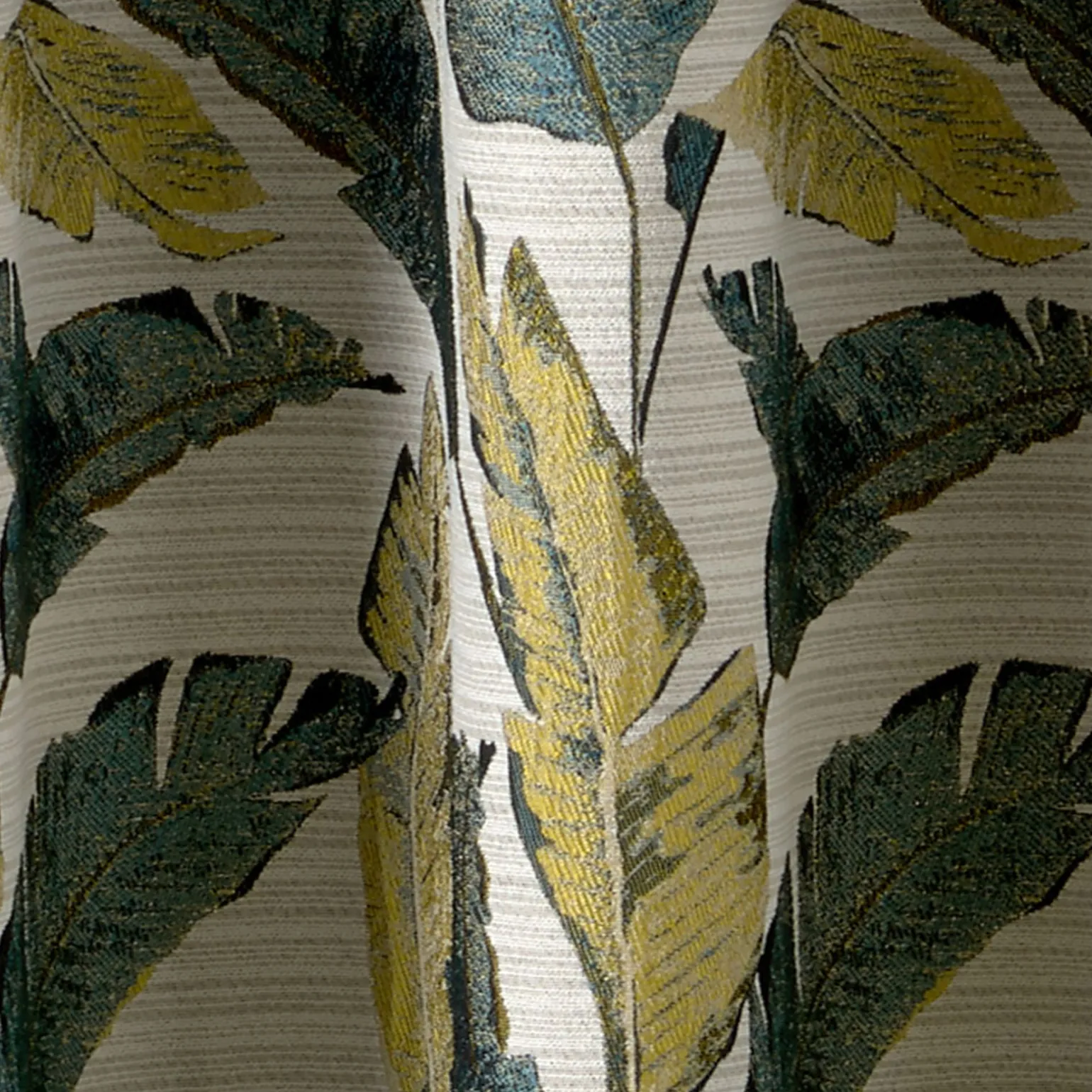 Rideau PEACOK coloris vert 135 x 240 cm - 4MURS