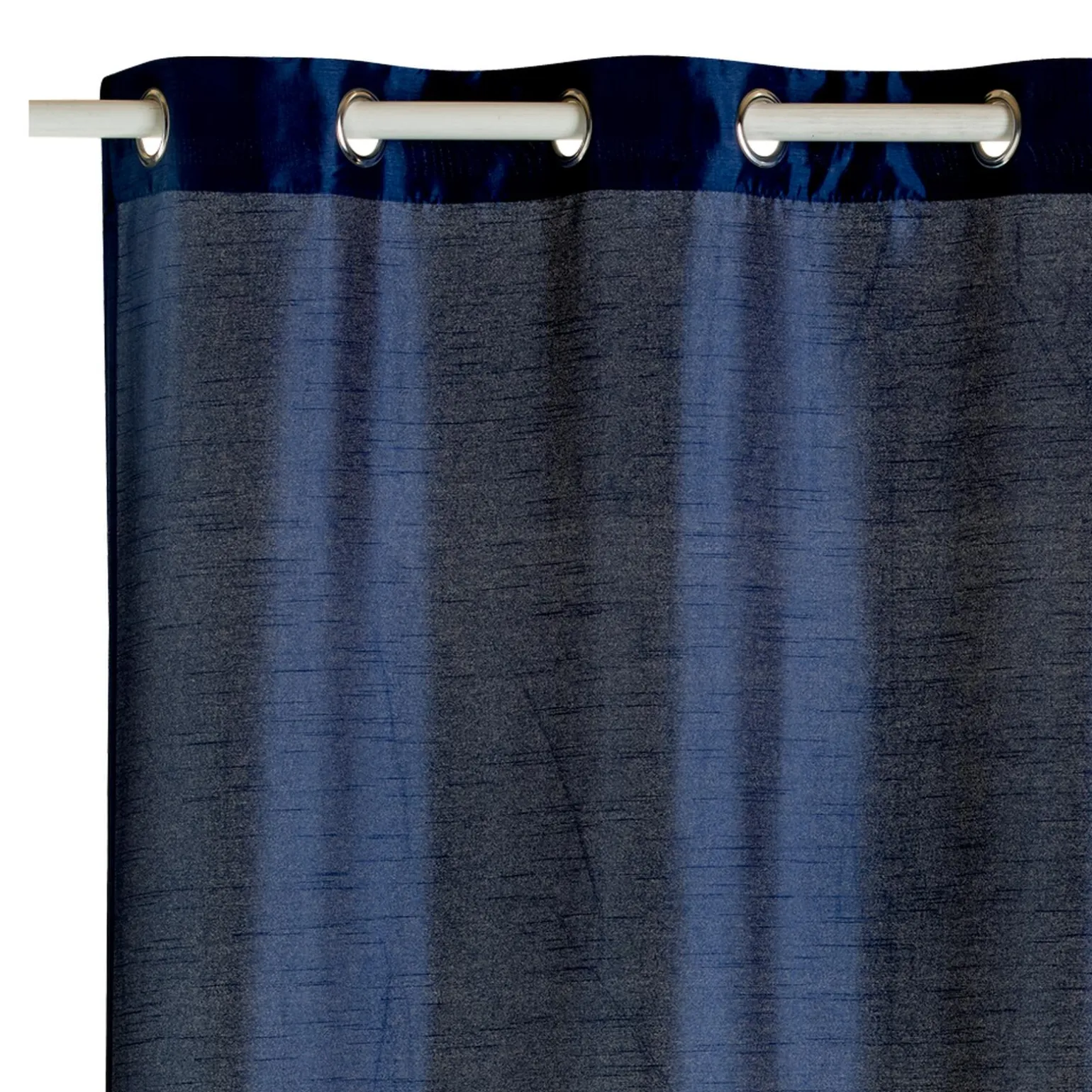 Rideau PEGAZE coloris bleu nuit 135 x 260 cm - 4MURS