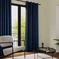 Rideau PEGAZE coloris bleu nuit 135 x 260 cm - 4MURS