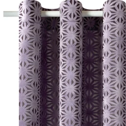 Rideau PRESTIGE coloris mauve 140 x 260 cm - 4MURS
