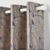 Rideau SERRA coloris bleu nuit 140 x 260 cm - 4MURS