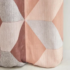 Rideau STHAL coloris rose des sables 140 x 260 cm - 4MURS