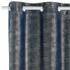 Rideau SVETLANA coloris bleu nuit 140 x 240 cm - 4MURS