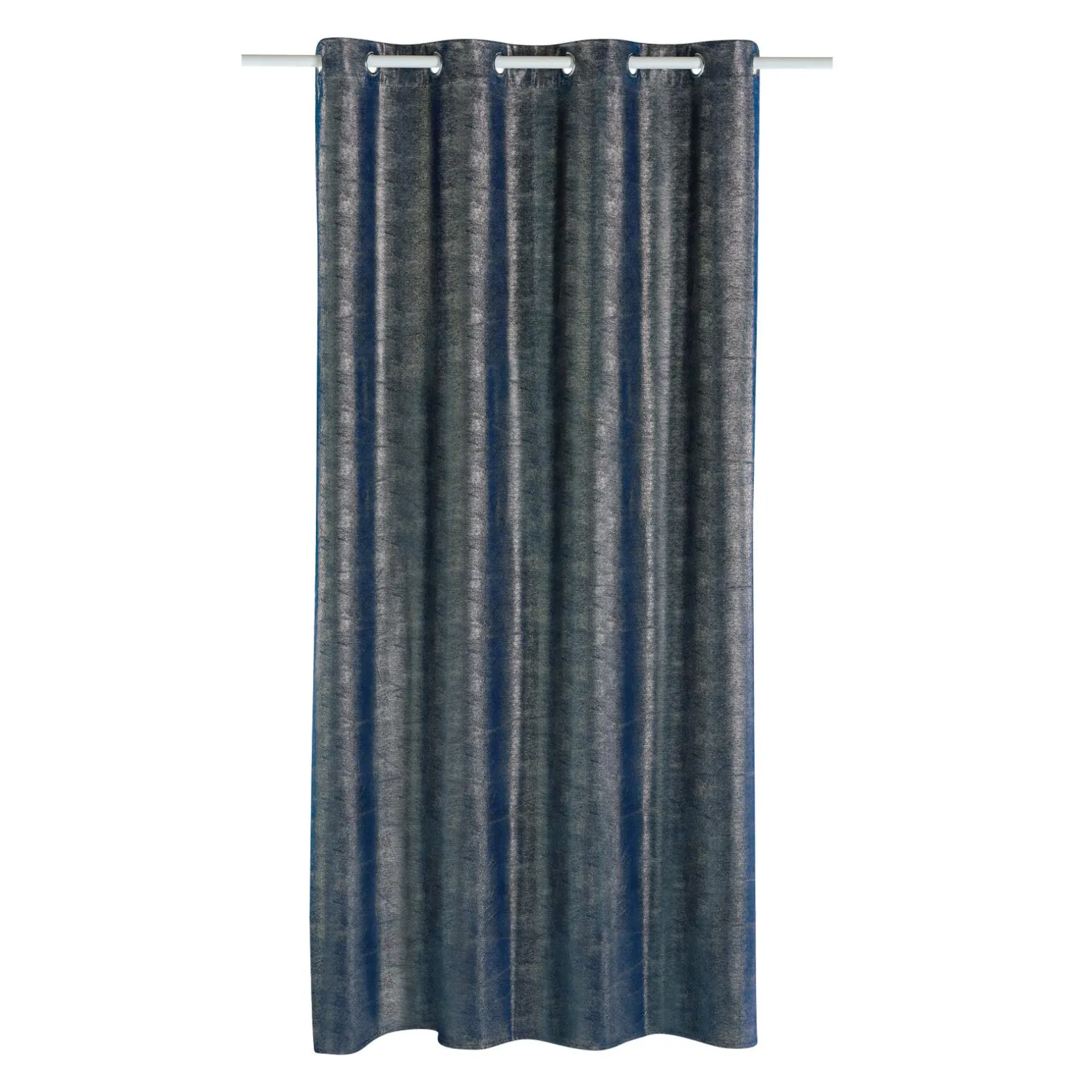 Rideau SVETLANA coloris bleu nuit 140 x 240 cm - 4MURS