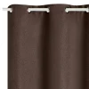 Rideau thermique ANDREA coloris brun 140 x 260 cm - 4MURS