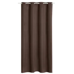 Rideau thermique ANDREA coloris brun 140 x 260 cm - 4MURS