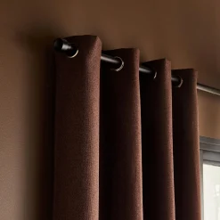 Rideau thermique ANDREA coloris brun 140 x 260 cm - 4MURS