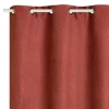 Rideau thermique ANDREA coloris terracotta 140 x 260 cm - 4MURS
