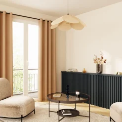 Rideau thermique ANOUKA coloris vison 140 x 260 cm - 4MURS