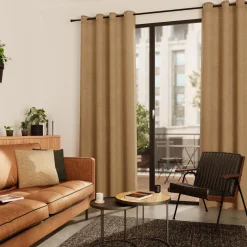 Rideau thermique BOSTON coloris taupe 140 x 250 cm - 4MURS