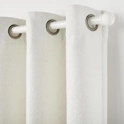 Rideau thermique DICKSON coloris blanc cassé 140 x 260 cm - 4MURS