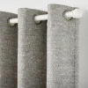 Rideau thermique DICKSON coloris gris 140 x 260 cm - 4MURS