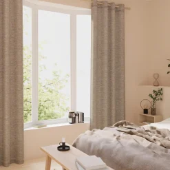 Rideau thermique DICKSON coloris gris 140 x 260 cm - 4MURS