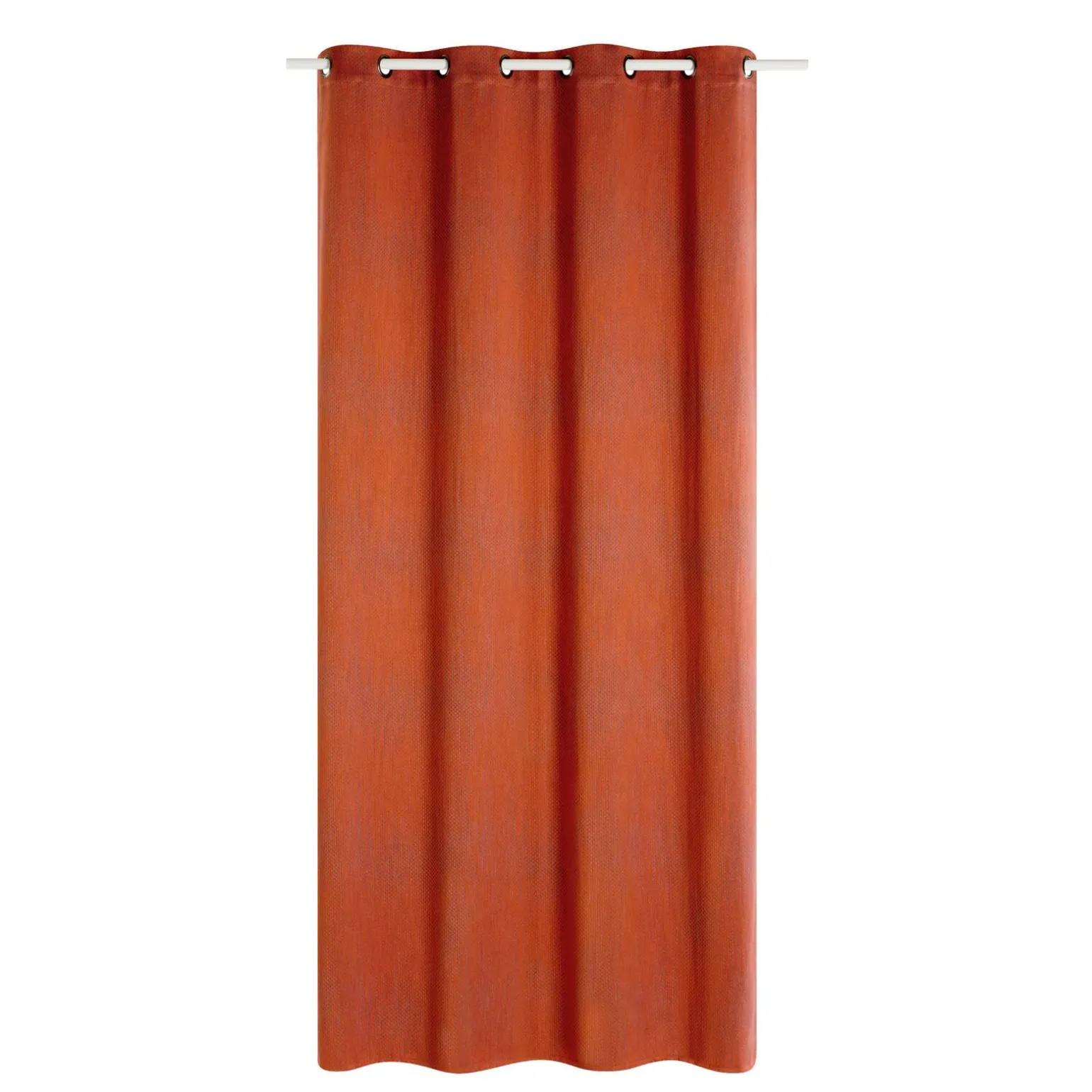 Rideau TRICTRAC coloris rouille 140 x 260 cm - 4MURS