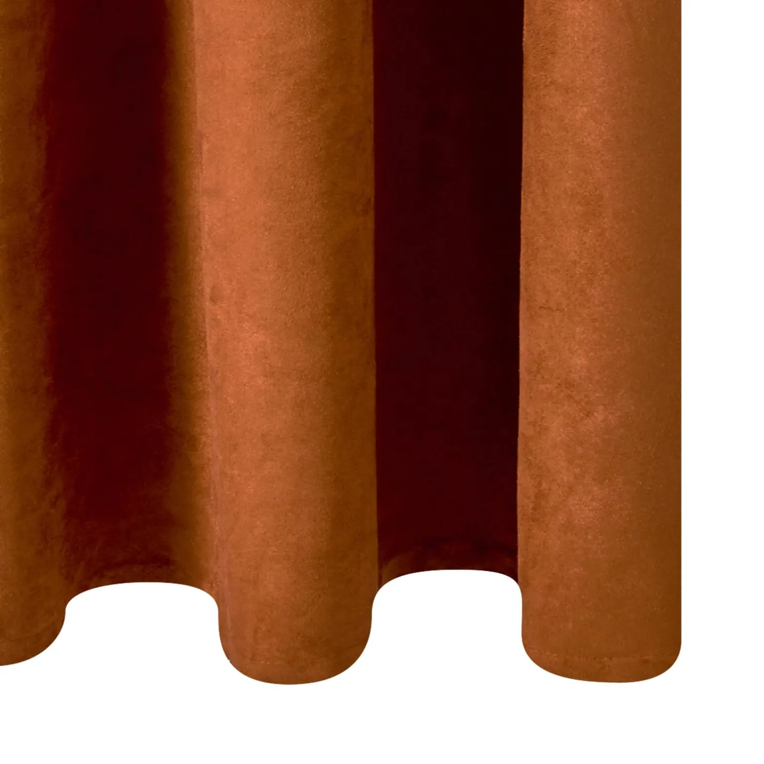 Rideau VELVET coloris tabac 140 x 260 cm - 4MURS