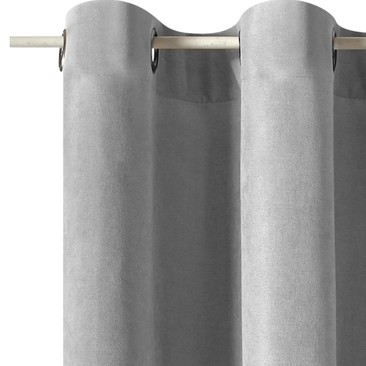 Rideau WALL STREET coloris gris perle 145 x 260 cm - 4MURS
