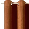 Rideau WALL STREET coloris roux 145 x 260 cm - 4MURS