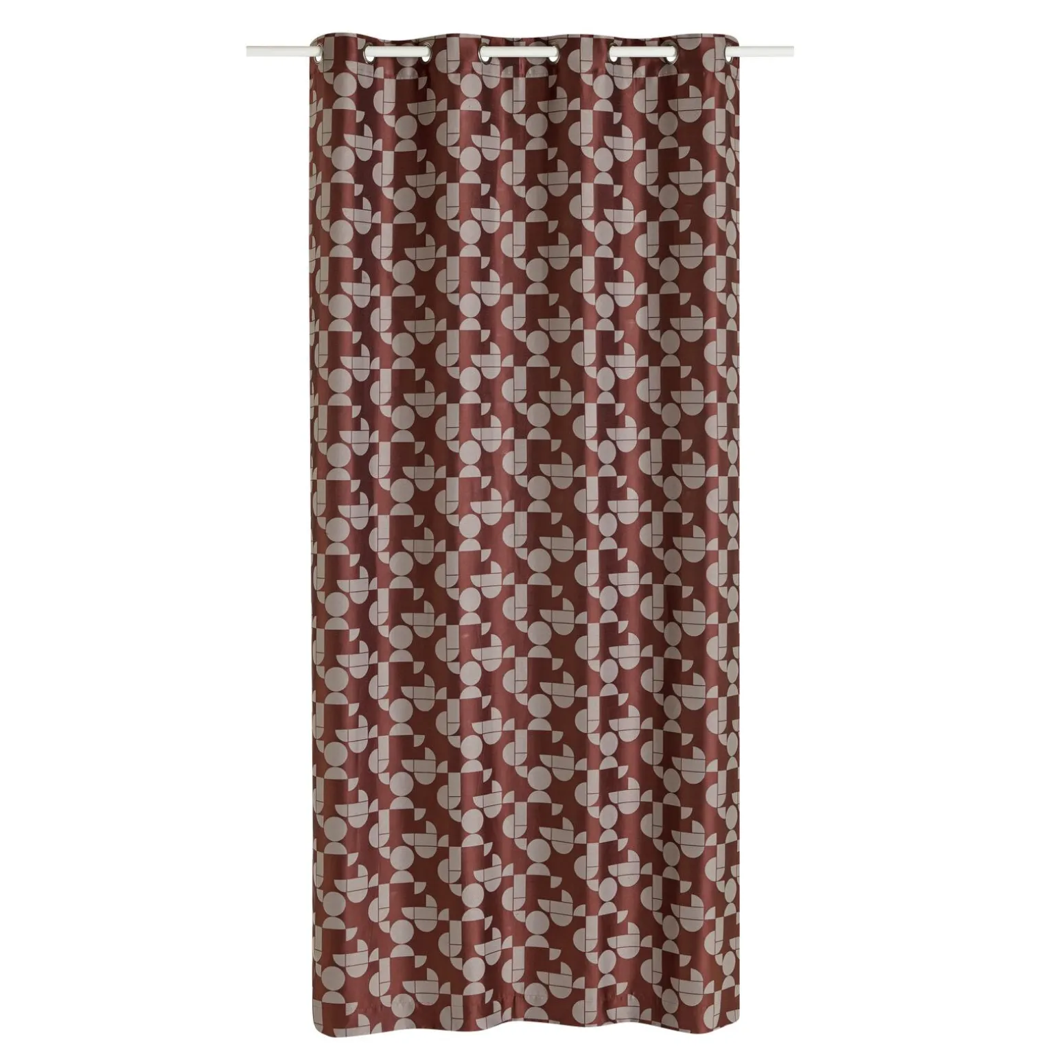 Rideau YURK coloris chocolat 140 x 260 cm - 4MURS