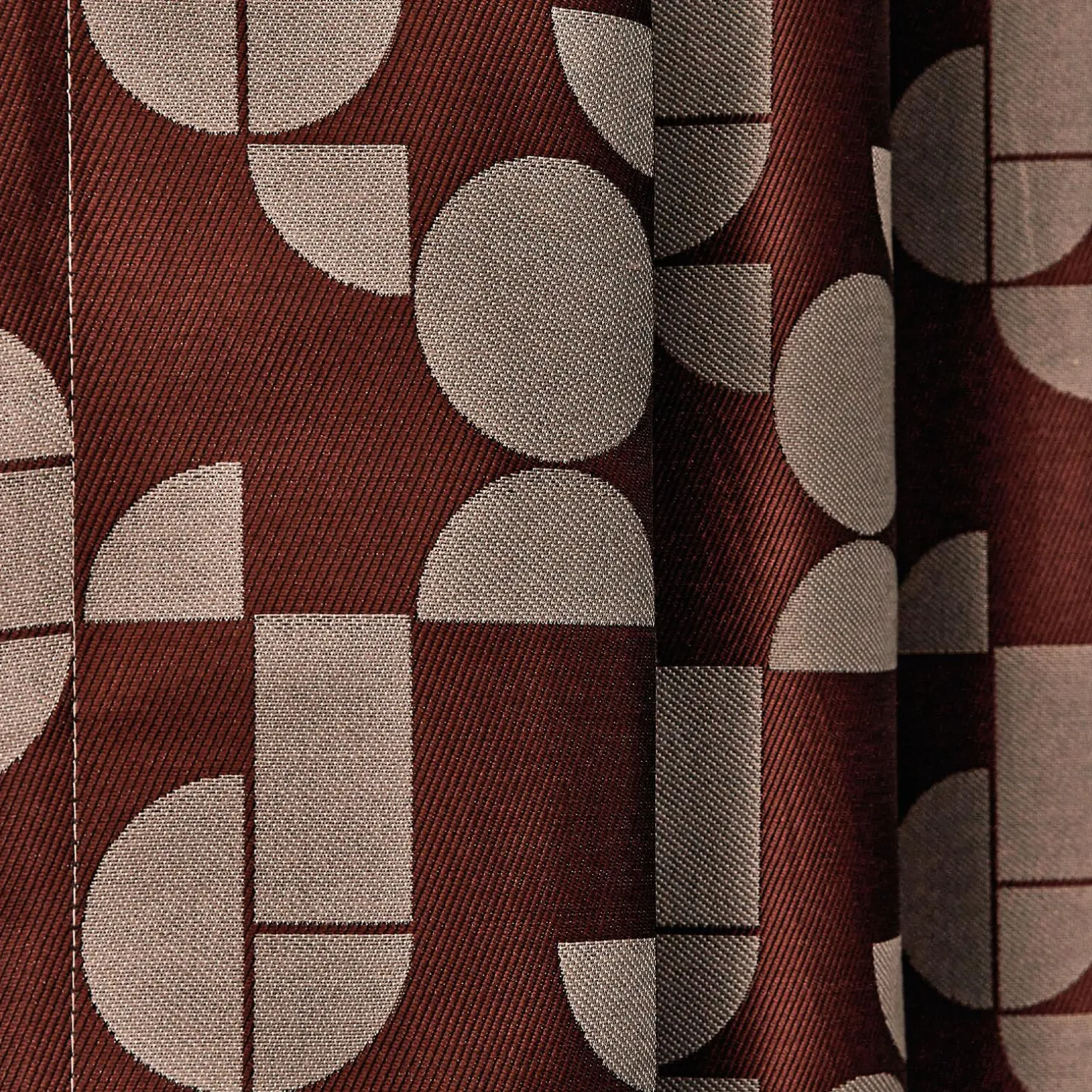 Rideau YURK coloris chocolat 140 x 260 cm - 4MURS