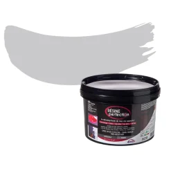 Résine perfection Peinture Rénovation RÉSINE Peinture gris galet Satiné 0,5 L