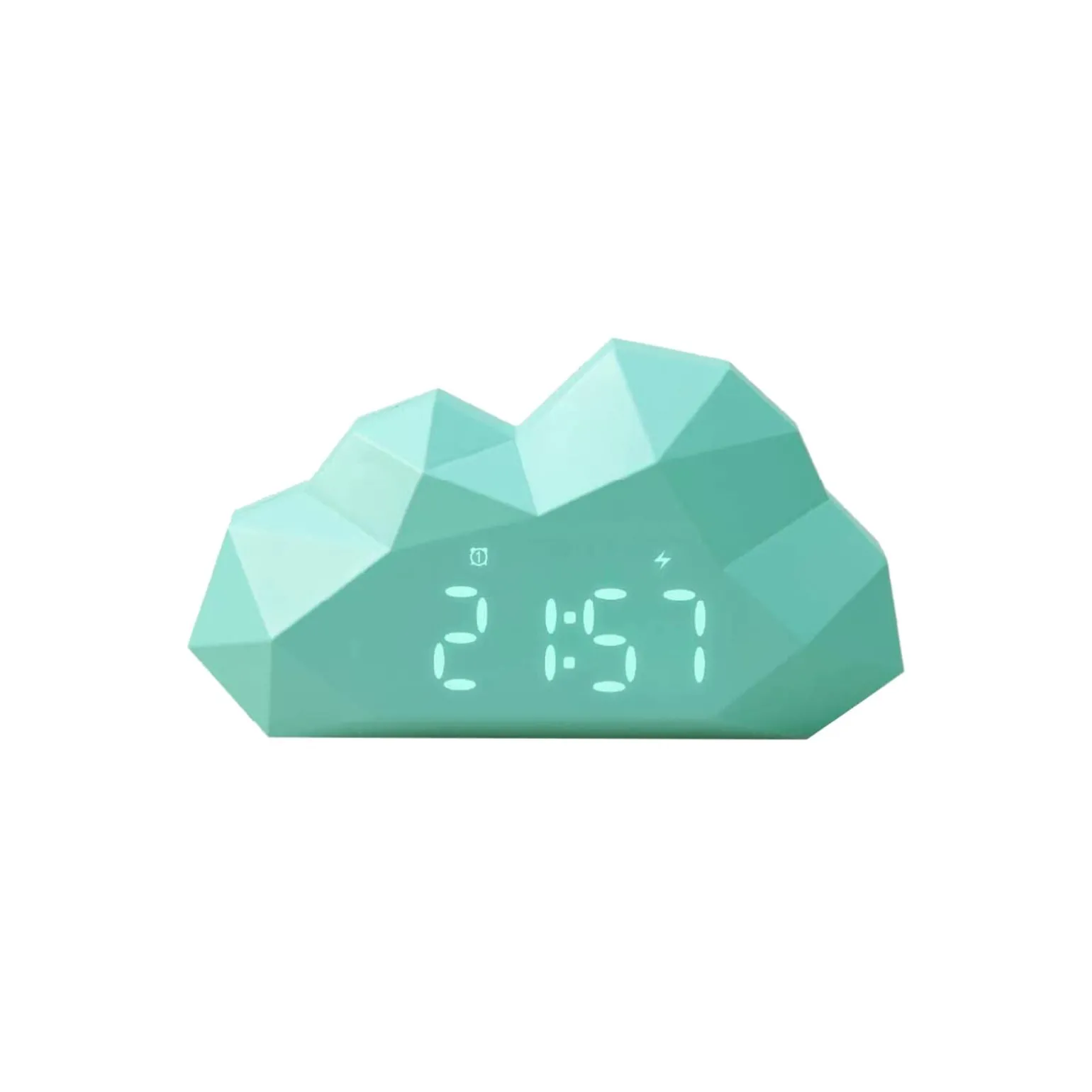 Réveil MINI CLOUDY coloris turquoise - 4MURS