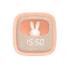 Réveil MOB BILLY CLOCK VEILLEUSE LAPIN rose hauteur 15 cm - 4MURS