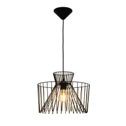 Sampa Suspension GLASGOW coloris noir 20 x 32 cm - 4MURS