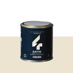 Saphyr Peinture Finition Peinture coquille Satiné 0,5 L - 4MURS