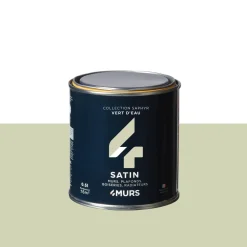 Saphyr Peinture Finition Peinture vert d'eau Satiné 0,5 L - 4MURS
