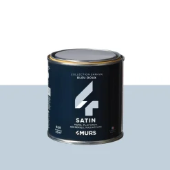 Saphyr Peinture Finition Peinture bleu doux Satiné 0,5 L - 4MURS