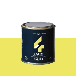 Saphyr Peinture Finition Peinture lime Satiné 0,5 L - 4MURS